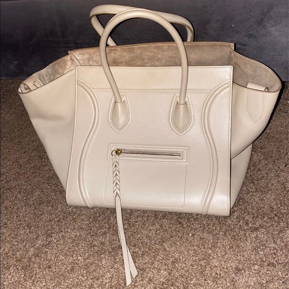 Celine Calfskin Medium Phantom Bag